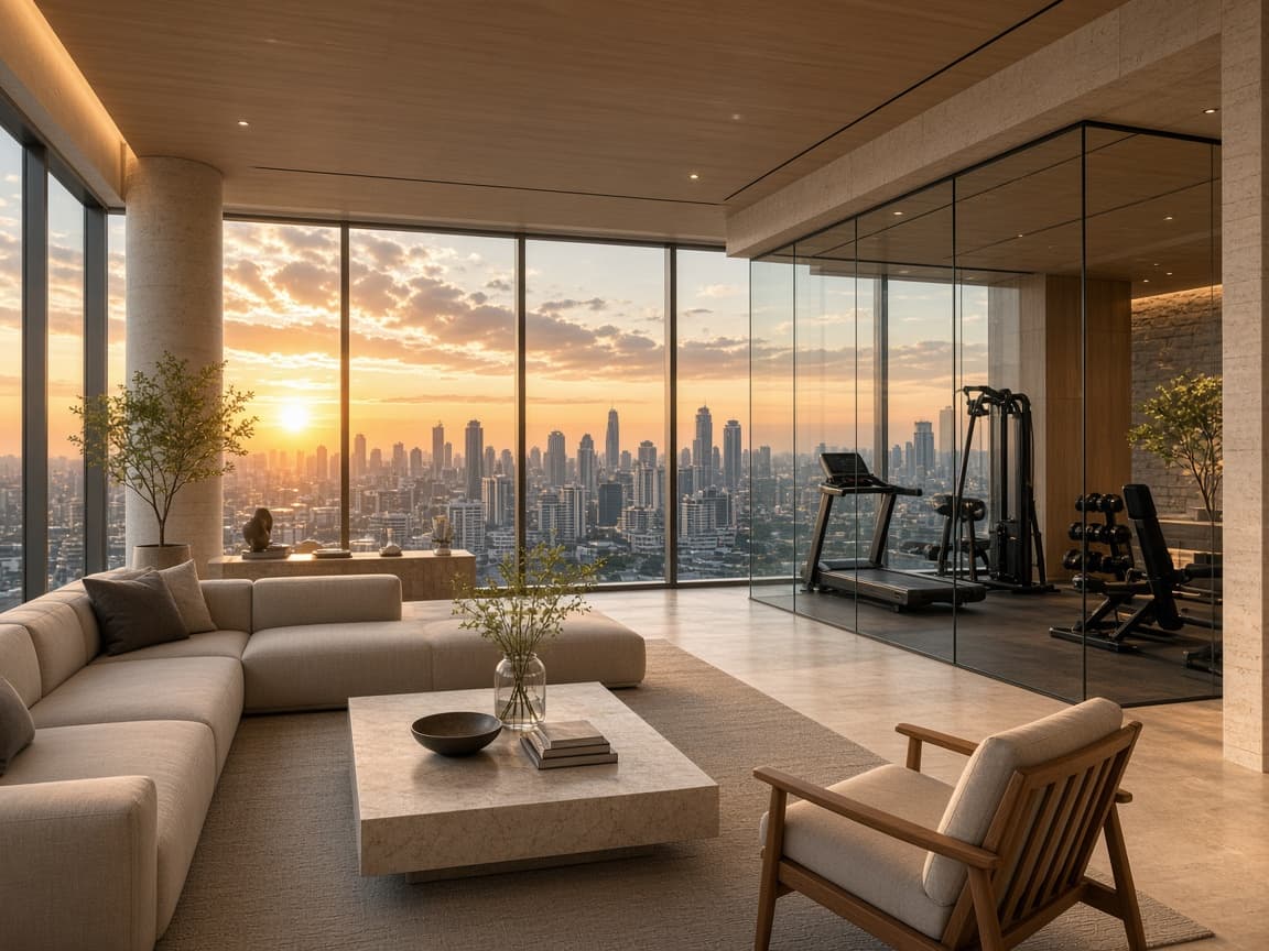 Celadon Sky Residence, penthouse residence in Sukhumvit, Bangkok